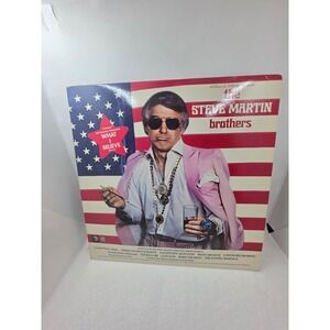 Steve Martin Brothers Vinyl LP 1981 Warner Bros BSK 3477 Comedy Banjo Promo Copy
